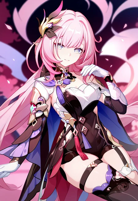 score_9_up, score_8_up, score_7_up, extreamly detailed, beautiful detailed face, complex detailed background, 1girl, BREAK, ELYSIA (HONKAI IMPACT)