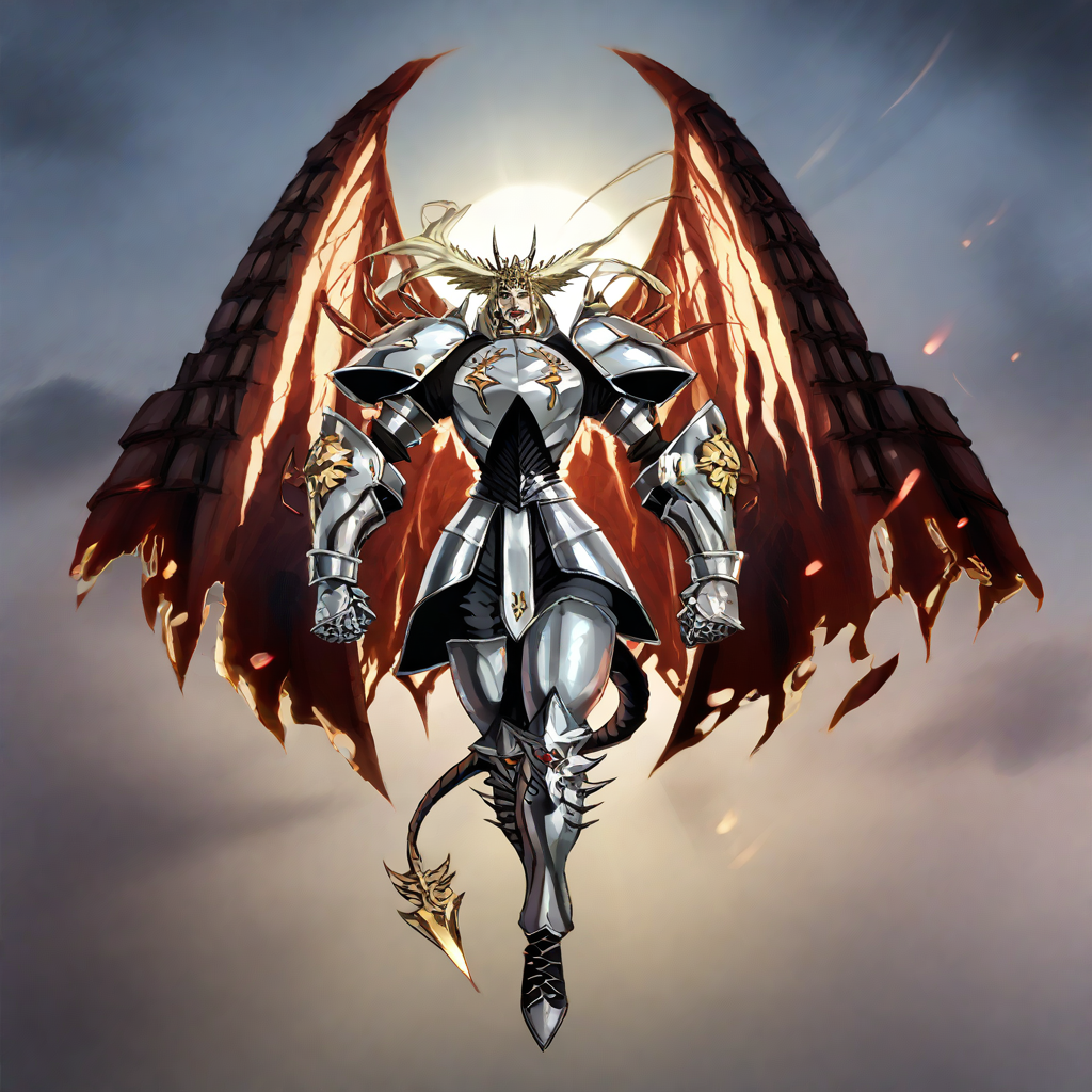 score_9, score_8_up, score_7_up, score_6_up, score_5_up, score_4_up, rating_safe,hellsing_ultimate_style,asmaria,ncrender,cnvsls ,vivid lighting,hdr,lips,epic,1dragon,solo,artoria pendragon \(fate\),wings,horns,tail,blonde hair,chestplate,flying,sky, <lora:fellatrix_style:0.6>, <lora:hellsing_ultimate_style:0.5>, <lora:officialpit_v2-8:0.6>, <lora:PonyCentury:0.6>, <lora:AsmariaPony:0.6>, <lora:CanvasSolaris_V2.6_r1:0.4>