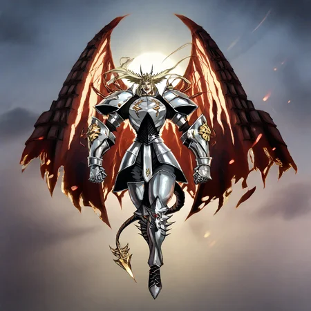 score_9, score_8_up, score_7_up, score_6_up, score_5_up, score_4_up, rating_safe,hellsing_ultimate_style,asmaria,ncrender,cnvsls ,vivid lighting,hdr,lips,epic,1dragon,solo,artoria pendragon \(fate\),wings,horns,tail,blonde hair,chestplate,flying,sky, <lora:fellatrix_style:0.6>, <lora:hellsing_ultimate_style:0.5>, <lora:officialpit_v2-8:0.6>, <lora:PonyCentury:0.6>, <lora:AsmariaPony:0.6>, <lora:CanvasSolaris_V2.6_r1:0.4>