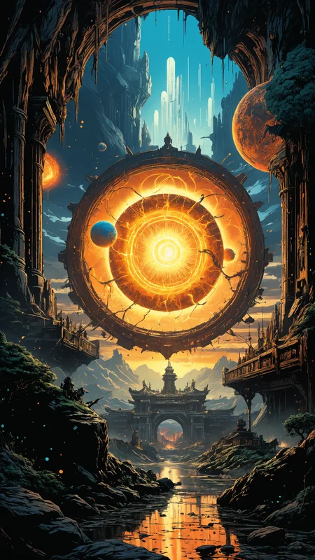 A rogue scientist creates a portal to another dimension, unleashing chaos and destruction upon the Earth, saturated colors,, ornate, dramatic lighting, cinematic, establishing shot, extremely high detail, photo realistic, cinematic lighting, pen and ink, intricate line drawings, by Yoshitaka Amano, Ruan Jia, Kentaro Miura, Artgerm, post processed, concept art, artstation, matte painting, style by eddie mendoza, raphael lacoste, a <lora:saturated_colors:0.8> <lora:Ive_Got_The_Power:0.8> <lora:MJ52:0.4>