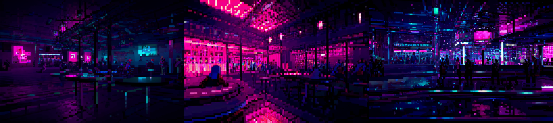 highly insanely detailed, masterpiece, top quality, best quality, highres, 4k, 8k, RAW photo, (very aesthetic, beautiful and aesthetic), 
__lazy-wildcards/subject/env-bg-interior/cyberpunk_club/prompts__, 
<lora:Cyberpunk_Club:1>, 
(1girl:1.3), 1other, 
__lazy-wildcards/dataset/background__,âââ