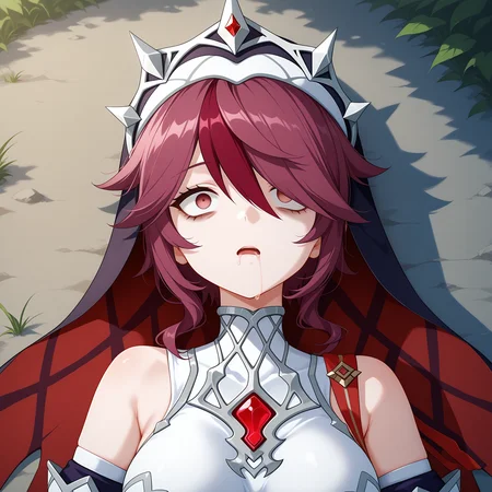 anime,(realistic:0.4),<lora:StS_IllustXL_Breast_Size_Slider_v1.0:-0>,<lora:Nipple Size Slider_ILXL:-1>,<lora:SkindentationIL3.4:1>,<lora:StS_Age_Slider_Illustrious_v1:-0>,1girl,unconscious,<lora:Unconscious_with_eyes_open:0.8>,0utc0ld,saliva,drooling,drool,wide-eyed,looking away,Rosaria \(genshin impact\),,lying,upper body,lying on ground,empty eyes,