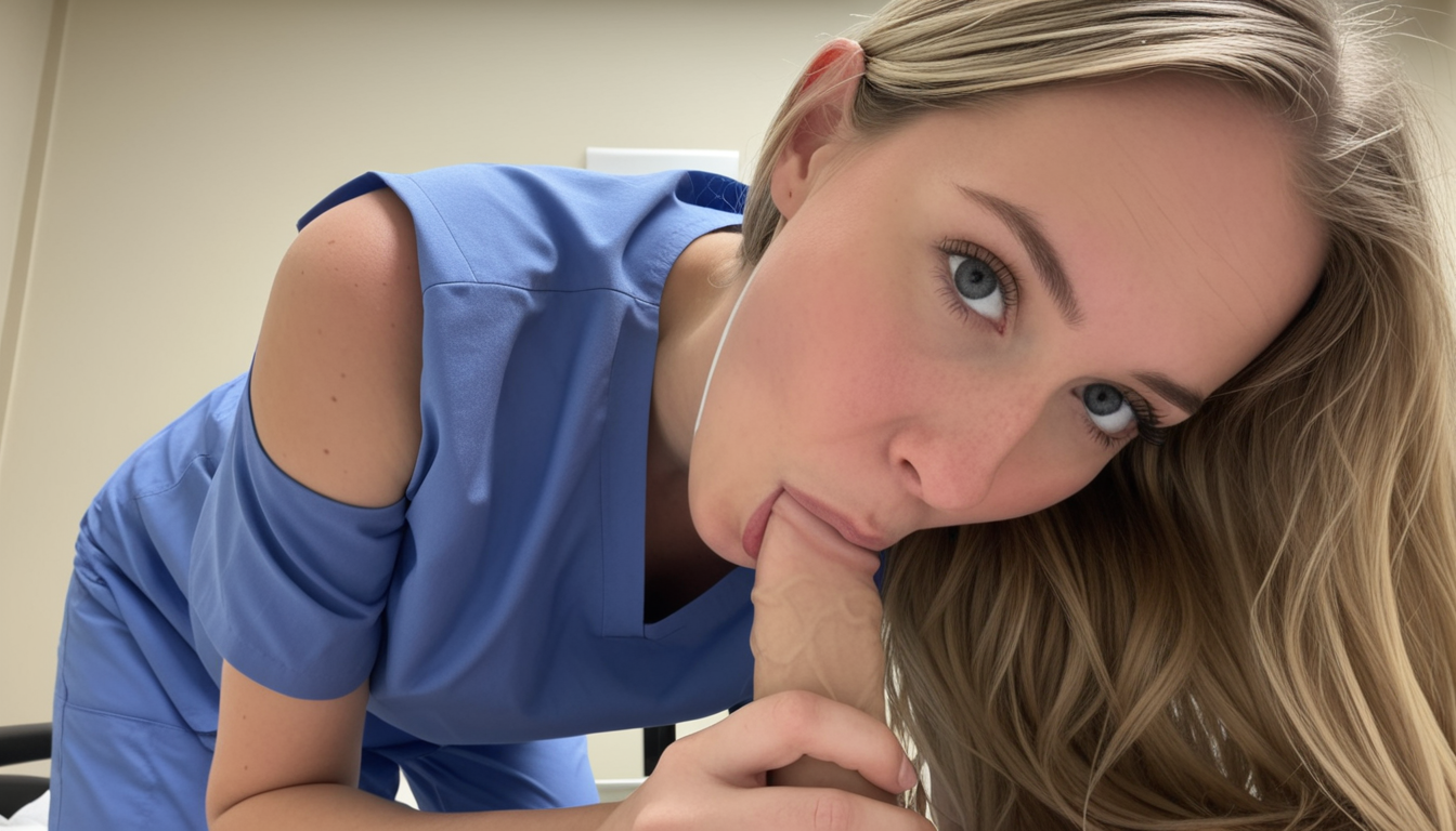 Nurse doing a blowjob 