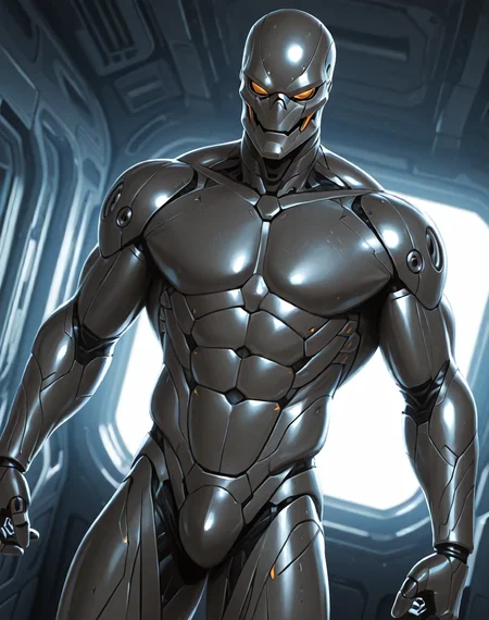 <lora:T_3000_(Terminator)_(Illustrious)_(AD):0.85> T 3000, muscular, robot, 
((
interior, science fiction, 
dutch angle, dynamic action, male focus, solo, fully armored, villain, sexy male physique, solo, powerful, superiority, hyper muscular, 
)),
BREAK: very awe, aesthetically pleasing, masterpiece, best quality, amazing quality, very aesthetic, depth of field, absurd details, depth of field, atmospheric rendering, natural shading, soft shading, 
BREAK: lazympos, lazypos (3),