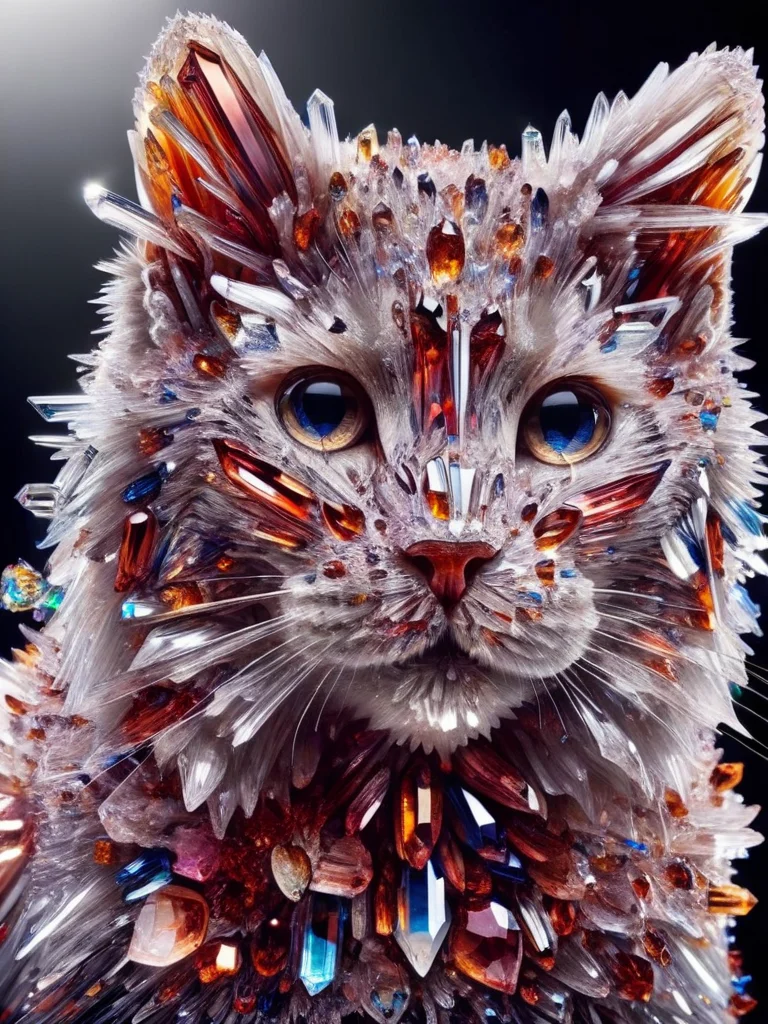 cat, crystalz <lora:crystalz:1>