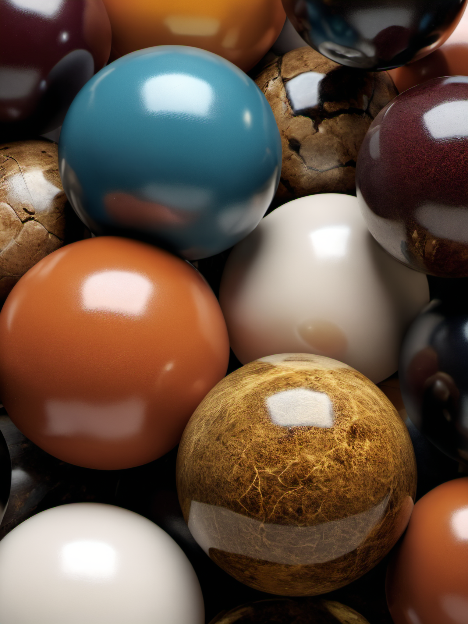 Hyperrealistic art balls . Extremely high-resolution details, photographic, realism pushed to extreme, fine texture, incredibly lifelike
