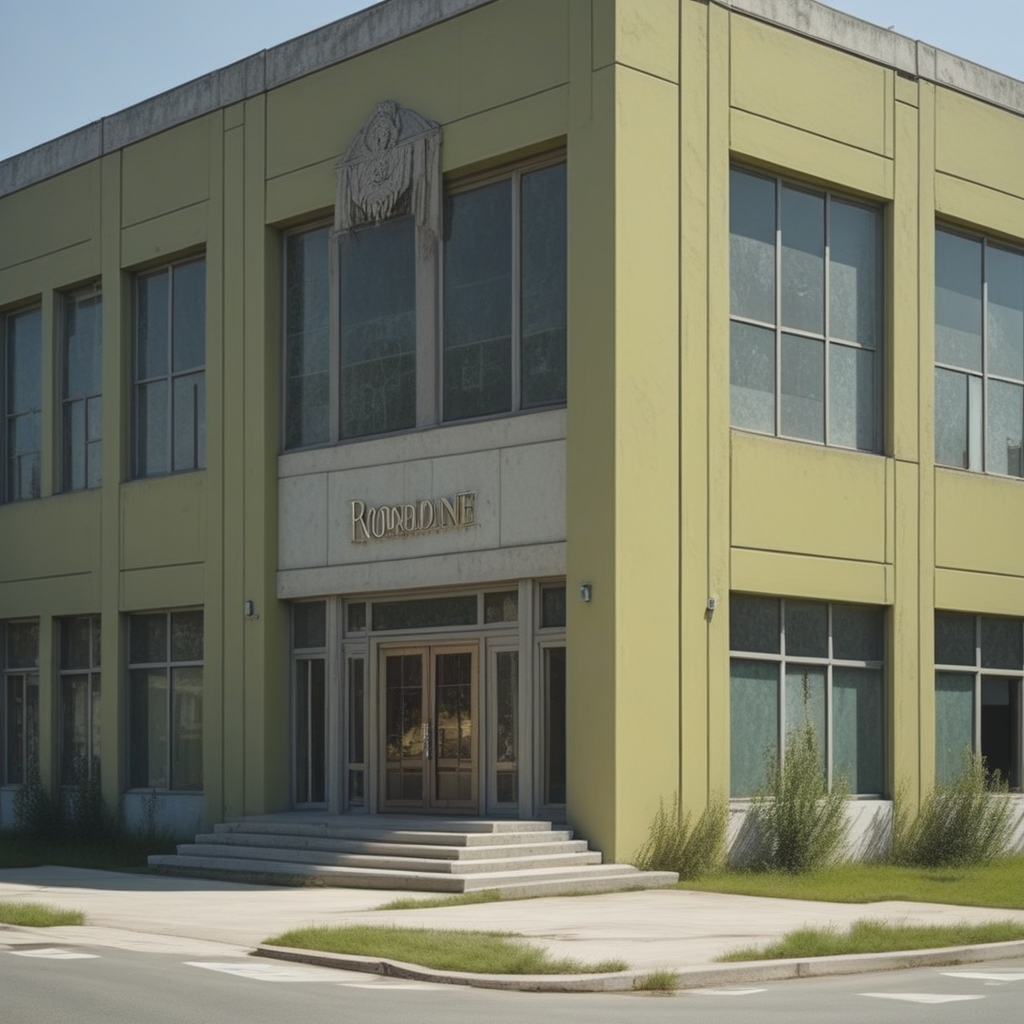 cpollabandbuilding, cpollabbdextent, exterior of corporate building, entrance door, outdoor