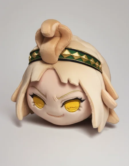 score_9, score_8_up, score_7_up, BREAK
haunted bean plushie,   1girl  <lora:Haunted Bean Plushie v2 GLoRA PDXL Anzhc:1> <lora:cleopatra_(megami_tensei) PonyXL 2:1> cleopatsmt, yellow eyes, jewelry, blonde hair,  makeup,smirk