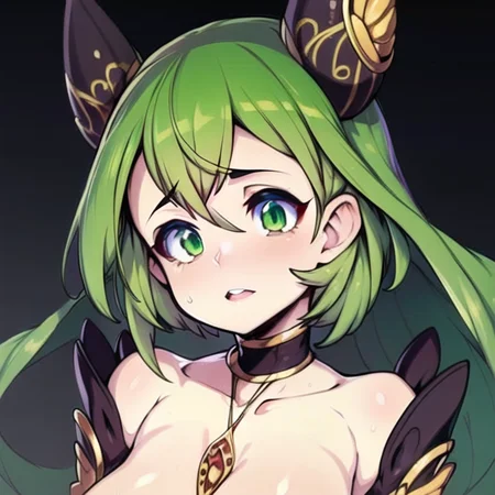 (masterpiece:1.4), (best quality:1.4),extremely detailed, intricate, hyper detailed, 1girl, Green severed_hair, dress , , (perfect_face), detailed_background, cinematic, , <lora:slugboxV1-000005:0.85>