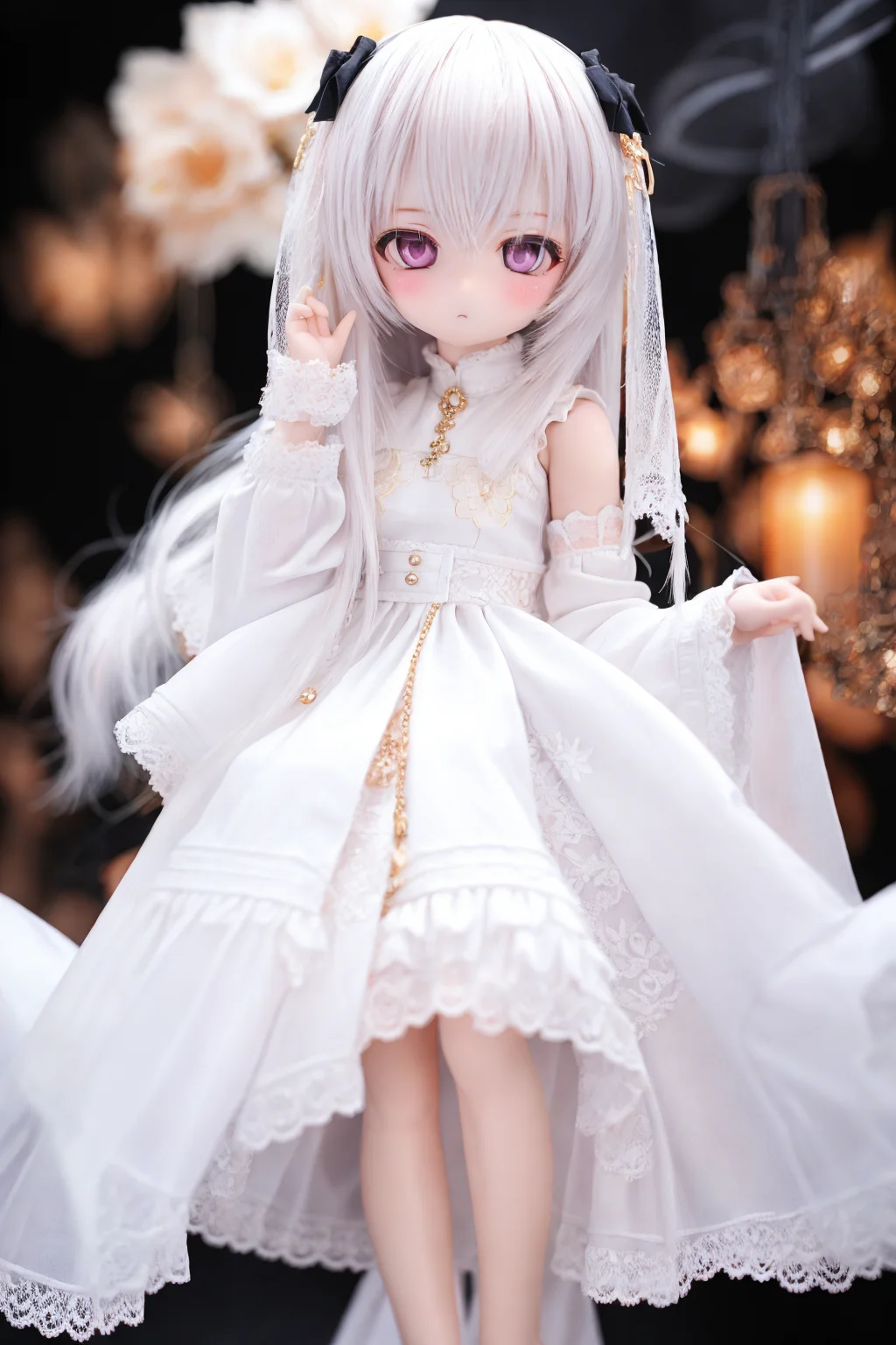 doll, dd, 1girl,Intricate and detailed background