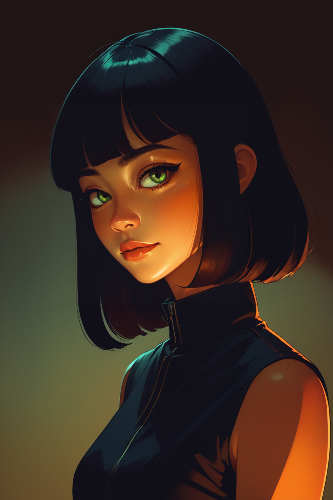 <lora:EnvyDigitalIllustrationXL01:0.40>  by (((Victo Ngai) and Arturo Souto) and Artur Nikodem) and Hajime Sorayama,   chiaroscuro, low-key, dark <lora:dark_atmospheric:0.75>  , shallow depth of field