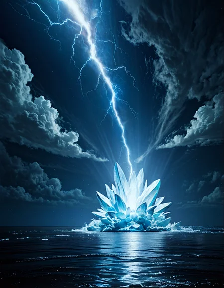 fantasy landscape:1.2
a serene Arctic underwater world, with glacial ice, dark, freezing waters, a pristine and isolated marine environment,
a stormy open sea, featuring crashing waves, dark clouds, and flashes of lightning ,
Hailstorm Weather,
Kelvin-Helmholtz shear wave clouds,
Light pillars over frozen lakes,
Summer wheat fields swaying,
,
,
Obelisks covered in unblinking eyes,
Lightning carving fractal patterns,
Akira Toriyama 
(masterpiece:1.4), (intricate details:1.4), (hyperrealistic:1.3),(painting:0.9),(ultra detailed:1.4), (8k resolution:1.3), (sharp focus), (dramatic perspective:1.1), (chromatic aberration:0.3), (film grain:0.2),
<lora:JuggerCineXL2:0.3>,
<lora:add-detail-xl:0.3>,
<lora:WildcardX-XL-Detail-Enhancer:0.4>,
<lora:xl_more_art-full_v1:0.7>,
<lora:ClassipeintXL2.1:0.3>,
<lora:Flux-XL_Scenery:0.3> flux-scenery ,
<lora:EnvyDramaticLightingXL01:0.7>
detailxl,
