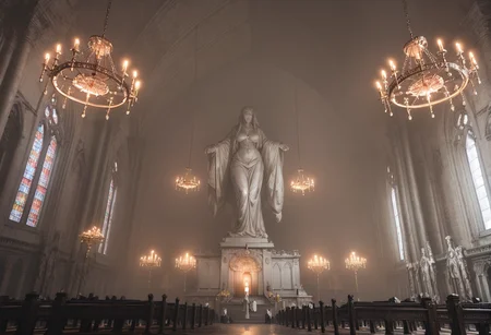,ruanyi0941,chandelier,church,indoors,statue,
crowd,shoujo kitou-chuu,<lora:0941 church hall_v1_pony:0.7>, score_9,score_8_up,score_7_up,,8k,1girl,solo,,