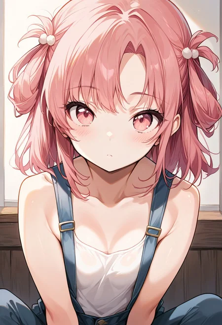 score_9, score_8_up, score_7_up, c3l3st3, pink hair, pink eyes, source_anime, ntm,