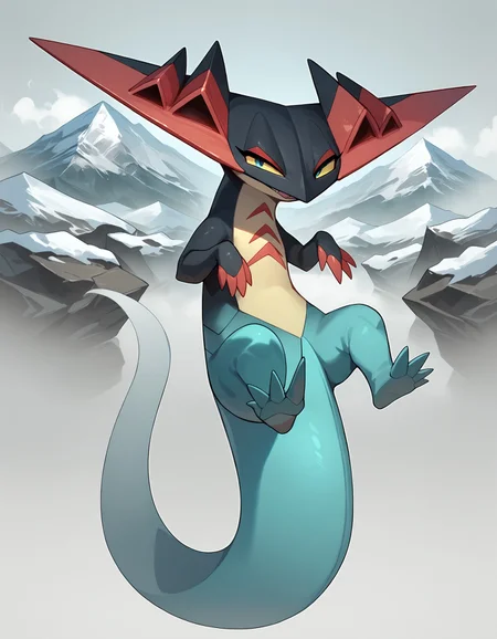 score_9, score_8_up, score_7_up, Dragapult, red wings, red claws, pokemon \(creature\), full body, looking at viewer, floating, mist, fog, mountaintops, multicolored skin, , <lora:cefaa866-a58e-40ba-a219-79ab392f7d60:1.0>, <lora:4ed15a96-f705-4634-aa42-dc93d4e43363:1.0>