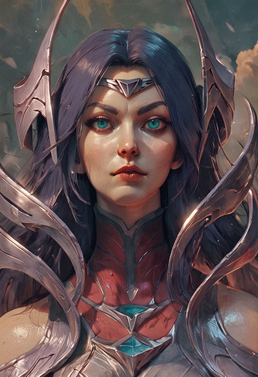 score_9, score_8_up, score_7_up, irelia, perfect face, detailed eyes