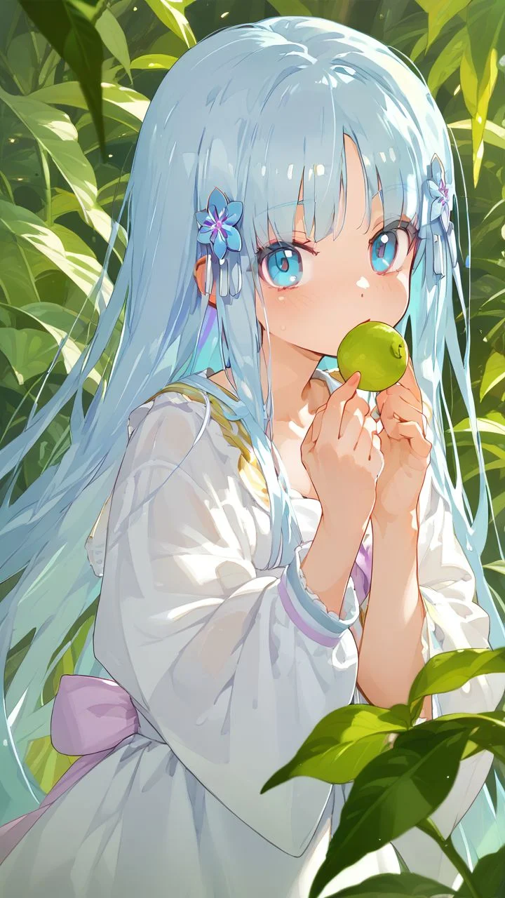 score_9,score_8_up,score_7_up,score_6_up,score_5_up,score_4_up,<lora:PONY_character_shirayuki_himev2:0.9>,shirayuki_hime_\(Mangekyou\),
