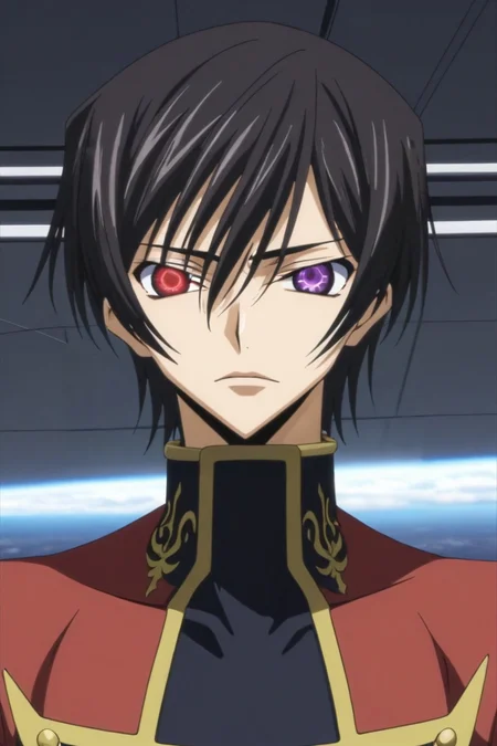 score_9, score_8_up, score_7_up, source_anime, rating_safe, intricate details, anime screencap, , , , depth of field, 1boy, solo, male focus, <lora:lelouch_lamperouge_pony:0.94>, lelouch_lamperouge, black hair, purple eyes, hair between eyes, bangs, heterochromia, red eyes, , from afar, full body, plane, midnight, spread arms, sparkling eyes, ,, <lora:sdxl_lightning_8step_lora:1>