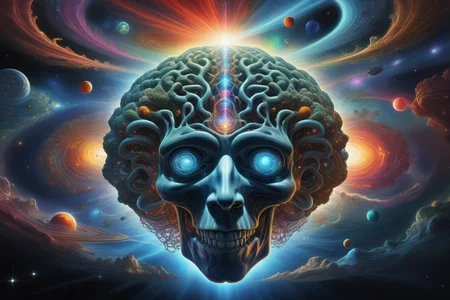mindfulness, neuropsychiatry, subconscious mind, excitatory network, evolving,logical, hyper detailed masterpiece, dynamic realistic digital art, awesome quality,huge cavity,boiling jurisdiction,agile unbirthday celebration transmittance,cosmic radiation, rippling,ambiguous,extremist,recondite,stratosphere,chaotic,illusion