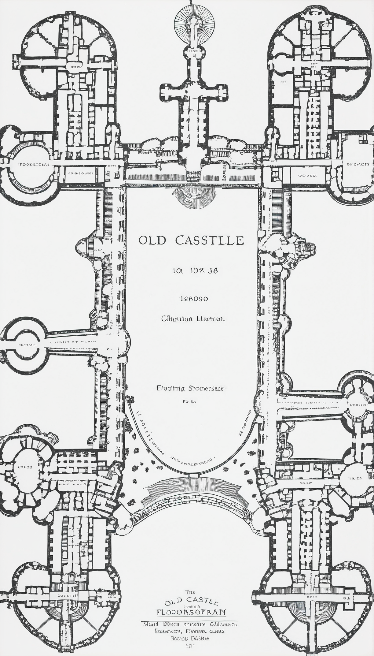 old castle floorplan, high resolution<lora:floorplans-prod-e-000012:1>