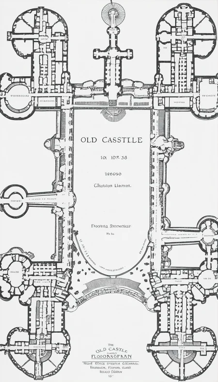 old castle floorplan, high resolution<lora:floorplans-prod-e-000012:1>