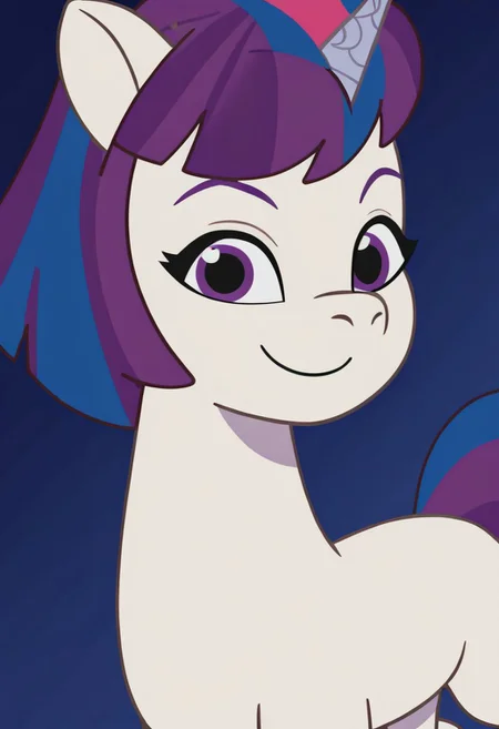 score_9, score_8_up, score_7_up, score_6_up, score_5_up, score_4_up, my little pony, ((feral pony)), <lora:Little Rock:1>Little Rock, white body, tell your tale, 1girl, ((solo)), (sexy), beautiful, detailed, (detailed cute pony face), detailed eyes, detailed fur, detailed hooves, beautiful, vector, flat colors, (beautiful long eyelashes), (beautiful hooves), (abstract background:1.8), (looking at you, looking at viewer:1.5), smile, happy, close-up, upper view <lora:OtherStyle_01:1> <lora:detailed_notrigger:1>
