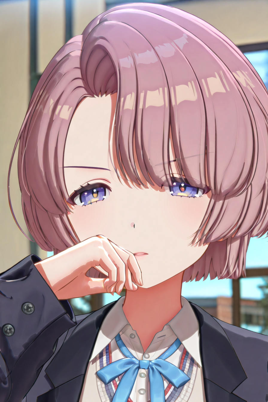 shiny skin, posing, 
<lora:gaku3d.il:1.0>,
gaku3d,
mao,