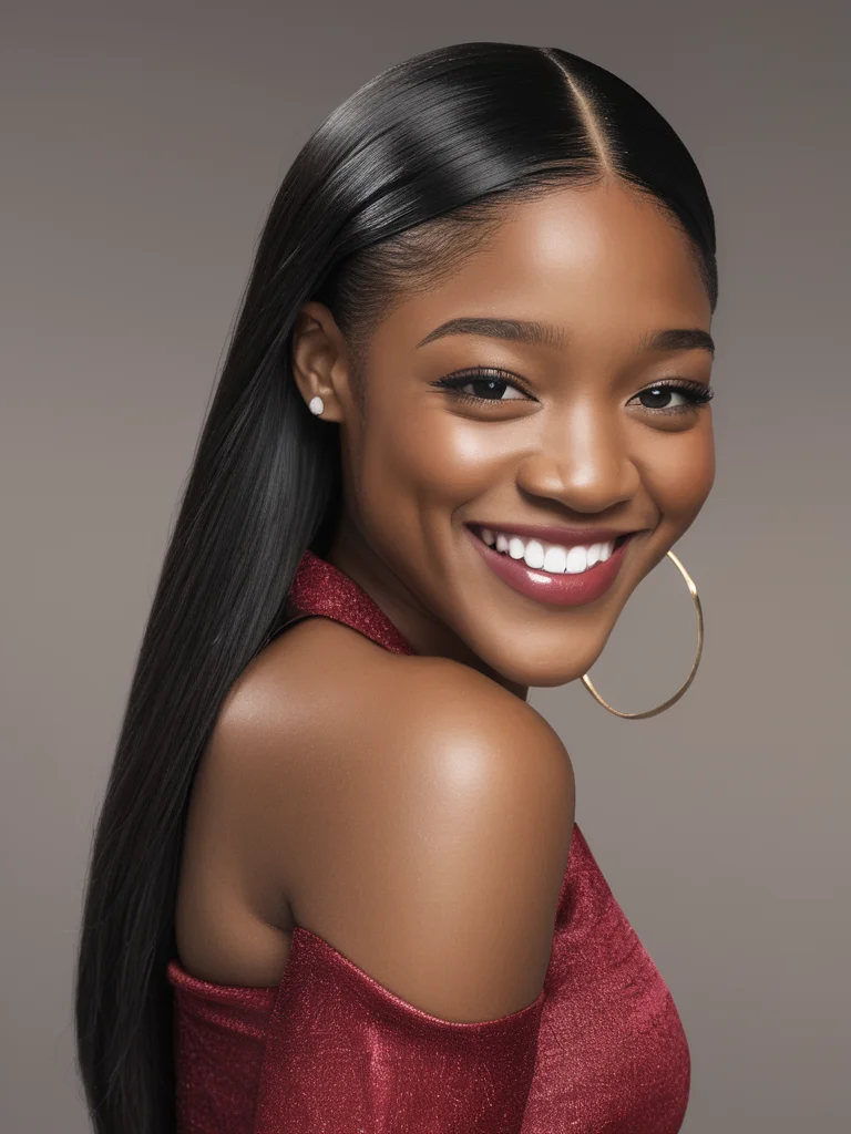 tarasynthe, smiling