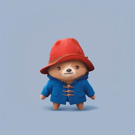 score_9, score_8_up, score_7_up, score_6_up, score_5_up, score_4_up, best quality, white background
BREAK paddington, red hat, blue coat, chibi, dot eyes
<lora:Paddington_ponyXL_v10:1> <lora:Phdpigeon_ponyXL_v10:0.9>