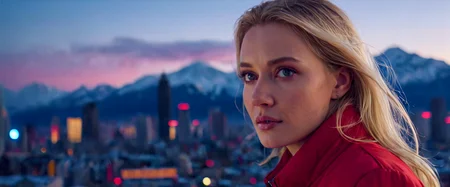 Positiv Clip L
CINEMATIC, FILM GRAIN, RAW, MOVIE STILL, REALISTIC PHOTOGRAPHY, DUTCH ANGLE STYLE woman with blue eyes, red jacket mountains, The mysterious and alluring moments of evening when the world is bathed in shades of blue and indigo, and whispers of secrets fill the air, creating a sense of intrigue and mystique., Capture the enchanting beauty of a cityscape at dusk. Illustrate a scene with city lights, glowing skyscrapers, and the transition from day to night.
Positive Clip G
CINEMATIC, FILM GRAIN, RAW, MOVIE STILL, REALISTIC PHOTOGRAPHY, DUTCH ANGLE STYLE woman with blonde hair and expressive blue eyes, wearing a red winterjacket snow-capped mountains in the background, The mysterious and alluring moments of evening when the world is bathed in shades of blue and indigo, and whispers of secrets fill the air, creating a sense of intrigue and mystique., Capture the enchanting beauty of a cityscape at dusk. Illustrate a scene with city lights, glowing skyscrapers, and the transition from day to night.
---------