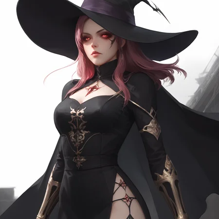 realcumAI,lausum,fcNeg-neg,1vyv4l3nt1n3,bhands-neg,NSFW,<lora:wodeipoi:0.8>,score_9,wodeipoi,<lora:Artgerm_XL_PONY>,<lora:add-detail-xl>,<lora:3d:0.6>,
A highly detailed and realistic art style typical of 90s Japanese anime,directed by Yoshiaki Kawajiri. The character,Vampire Hunter D,is depicted with finely sculpted features,including high cheekbones,a sharp jawline,and piercing,slightly almond-shaped eyes. His expression is cold and enigmatic,emphasizing his mysterious and regal demeanor.,
He wears an elaborate,gothic-inspired outfit consisting of a wide-brimmed hat,a long flowing black cape,and intricate armor adorned with detailed patterns and textures. The clothing is richly decorated,with fine embroidery and metallic accents that catch the light,adding to the character's imposing and elegant appearance. The color palette for his attire includes deep blacks,grays,and subtle metallic hues,contributing to the dark and brooding aesthetic.,
The female characters also exhibit a high level of detail in their design. They have delicate facial features,with expressive eyes and elegantly styled hair. Their clothing is often intricately designed,blending gothic and futuristic elements. This includes tight-fitting bodysuits,flowing dresses with high collars,and accessories such as lace gloves and ornate jewelry. The fabric textures are meticulously rendered,with a mix of matte and glossy surfaces that enhance the visual richness.,
Overall,the visual style combines realistic and detailed artwork with gothic and dystopian themes,creating a dark,atmospheric,and visually captivating experience. The focus on intricate costume design and detailed character features highlights the sophisticated and haunting beauty of the characters in Vampire Hunter D.,