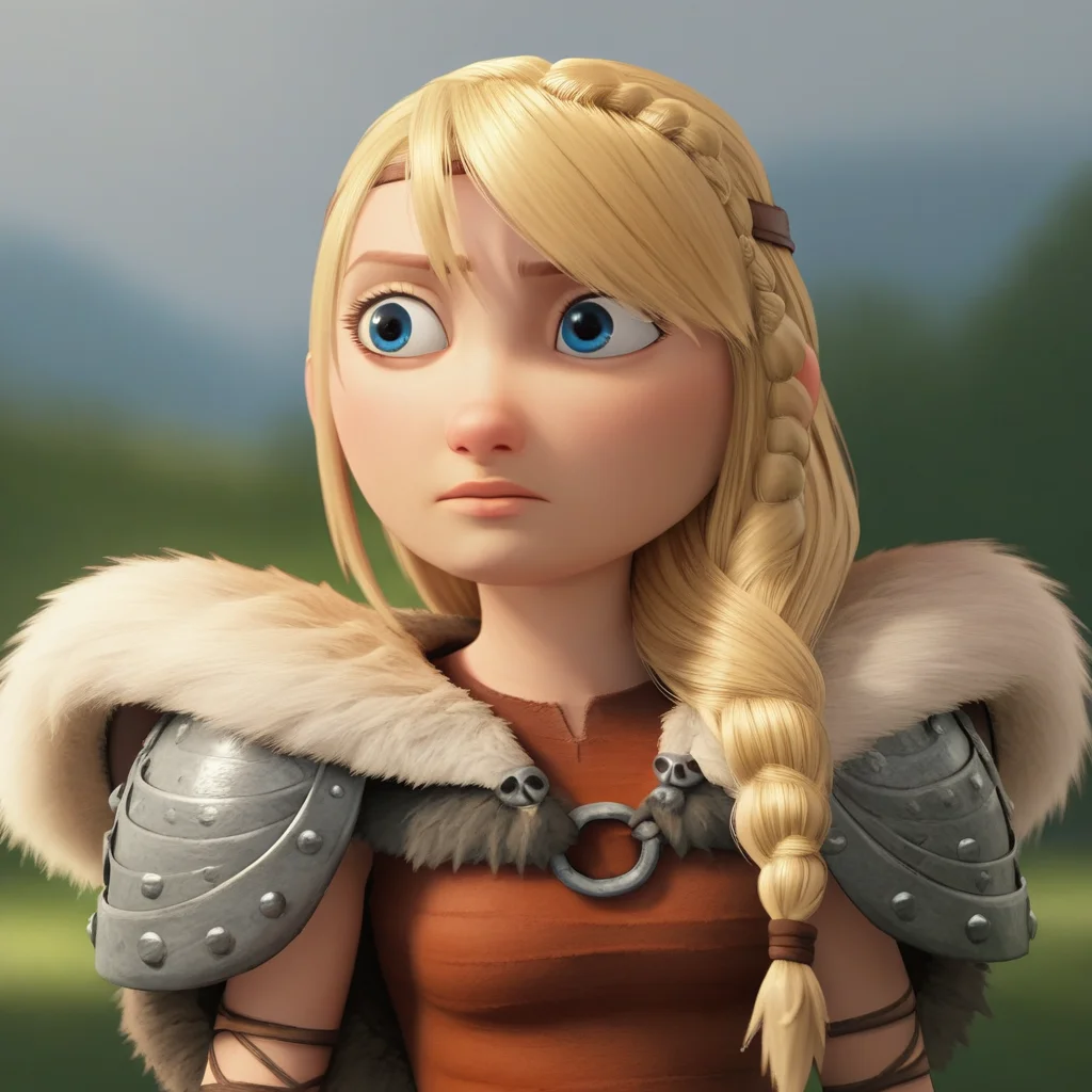 score_8_up, BREAK, ASTRIDHOFFERSON, 1girl, solo, blonde hair, braid, Long hair, blue eyes, fur trim, shoulder armor, armor, pauldron, upper body, depth of field, <lora:AstridHofferson_HTTYD2_PXL_Leaf1:0.8>