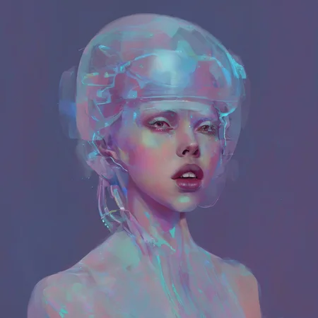 <lora:SDXL_Glittery_Portraits_Sa_May_V5:1> futuristic woman