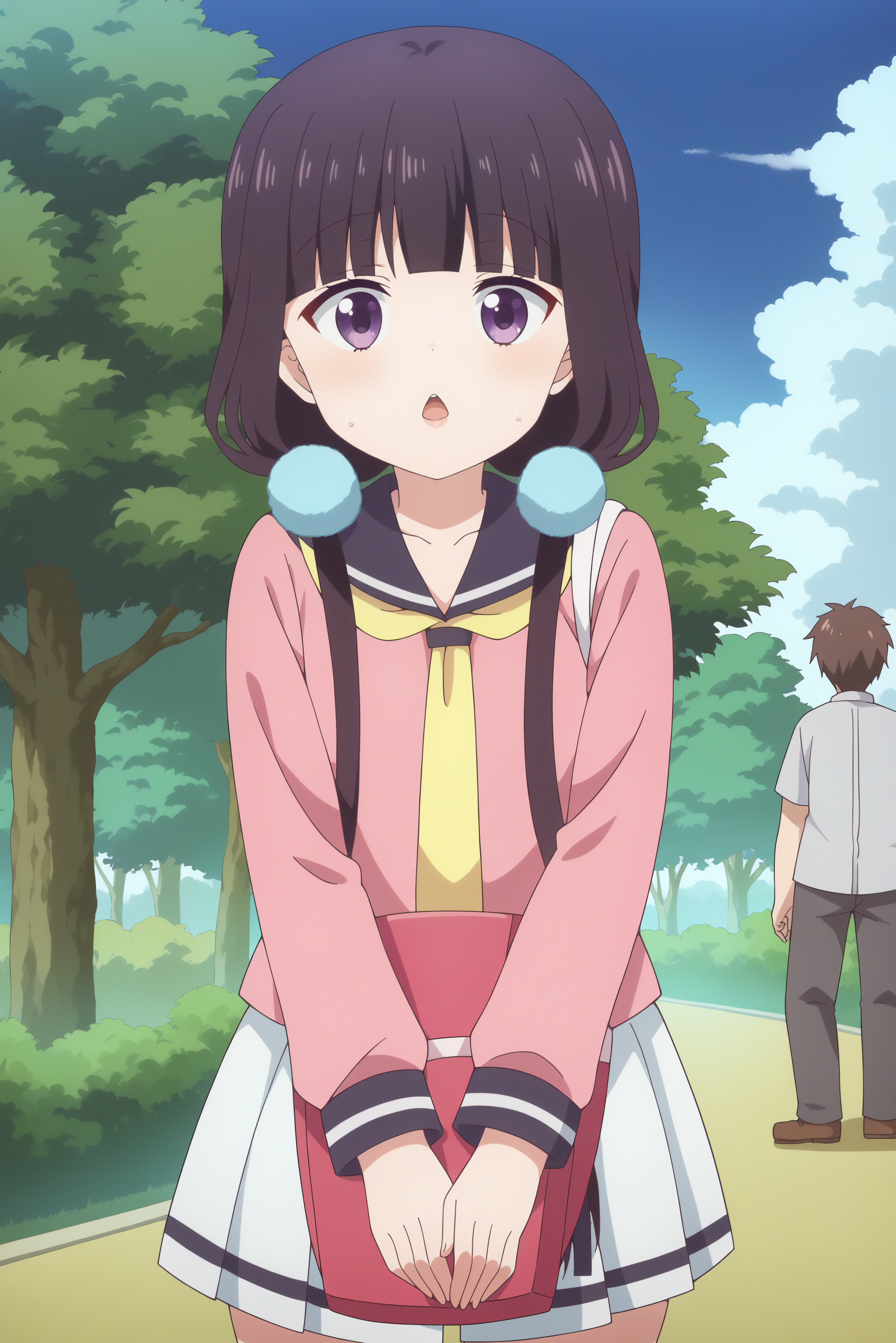 Maika_Sakuranomiya <lora:Blend_S-Maika_Sakuranomiya-PDXL:0.8>