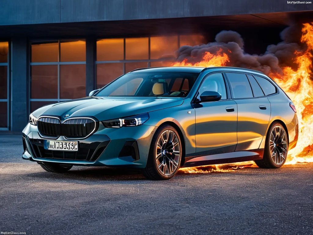 <lora:i5 touring:0.75>,
BMW i5 touring,(flmngprsn flames:1.3),epic burning car,ablaze,burning,epic (photo, studio lighting, hard light, sony a7, 50 mm, hyperrealistic, big depth of field, mate skin, pores, wrinkles, concept art, colors, hyperdetailed, hyperrealistic),, masterpiece, best quality,