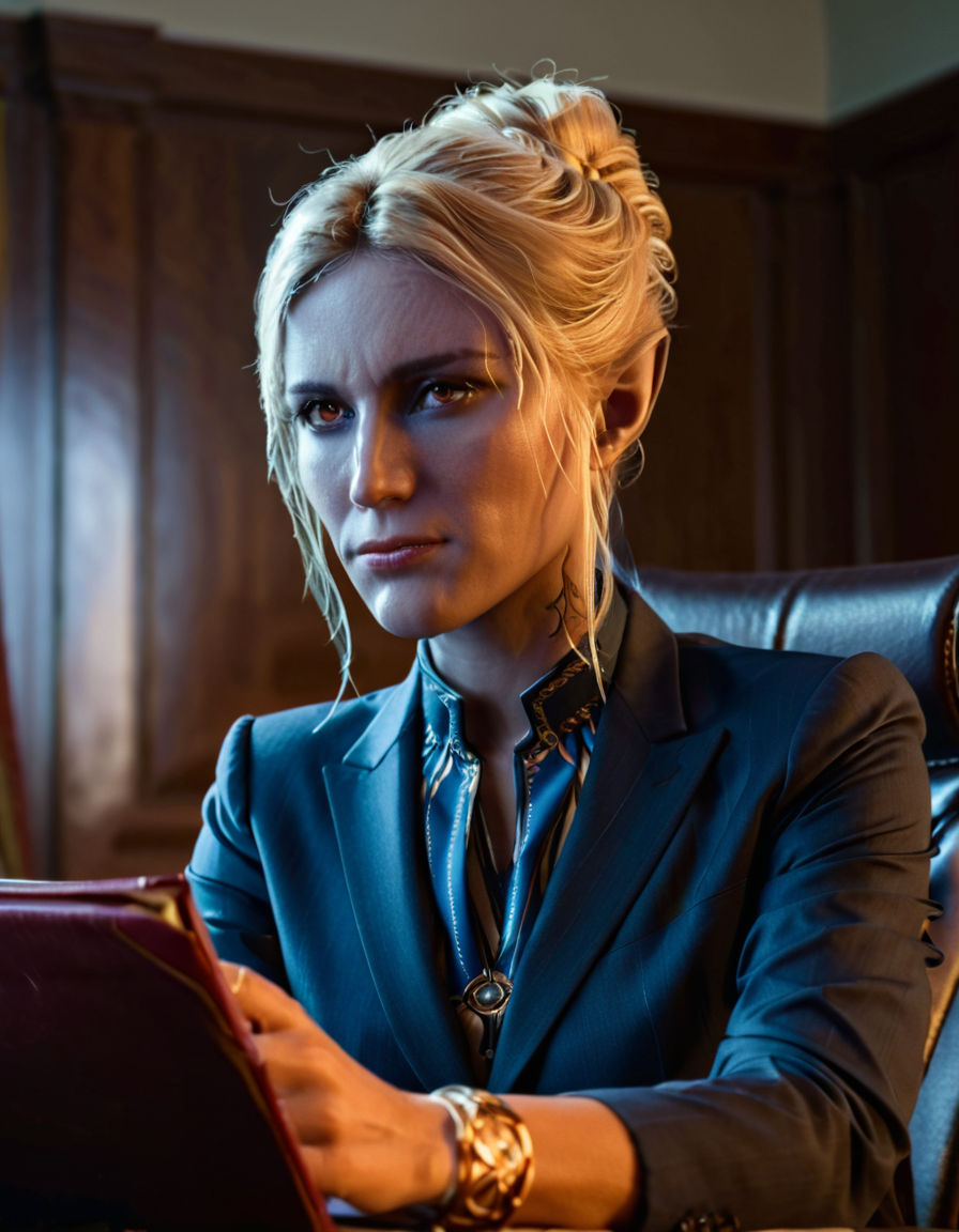 cinematic still woman, secretary . emotional, harmonious, vignette, 4k epic detailed, shot on kodak, 35mm photo, sharp focus, high budget, cinemascope, moody, epic, gorgeous, film grain, grainy, woman, secretary, extremely detailed, sharp focus, elegant, intricate, colorful, very coherent, cinematic, fine detail, full color, beautiful, attractive, symmetry, perfect,,, glossy, futuristic, advanced, best,, dramatic, ambient light, professional, artistic, composition, deep, cool colors, calm, vibrant, creative, positive, cute, determined, passionate