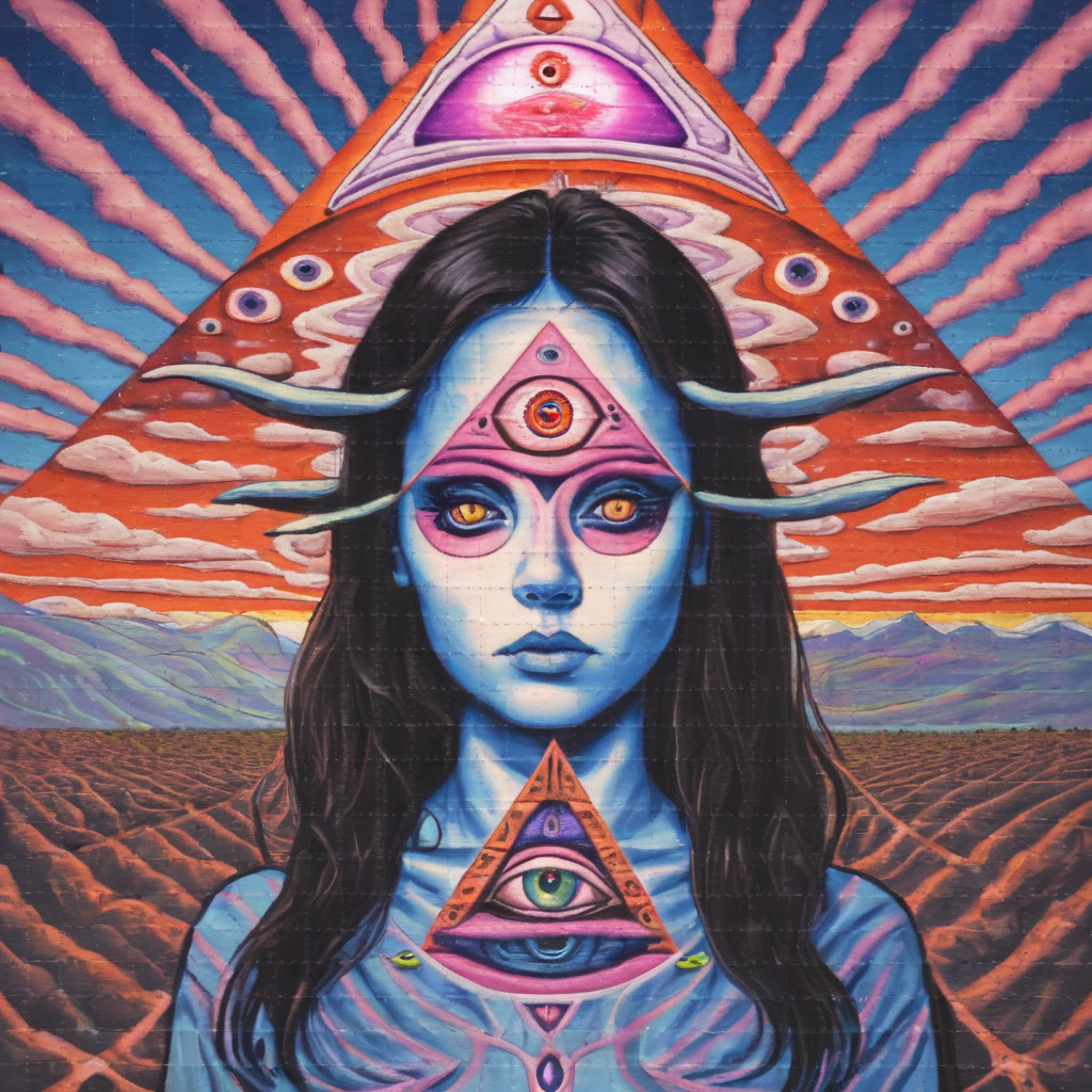 <lora:blttr:0.9>blttr third eye girl