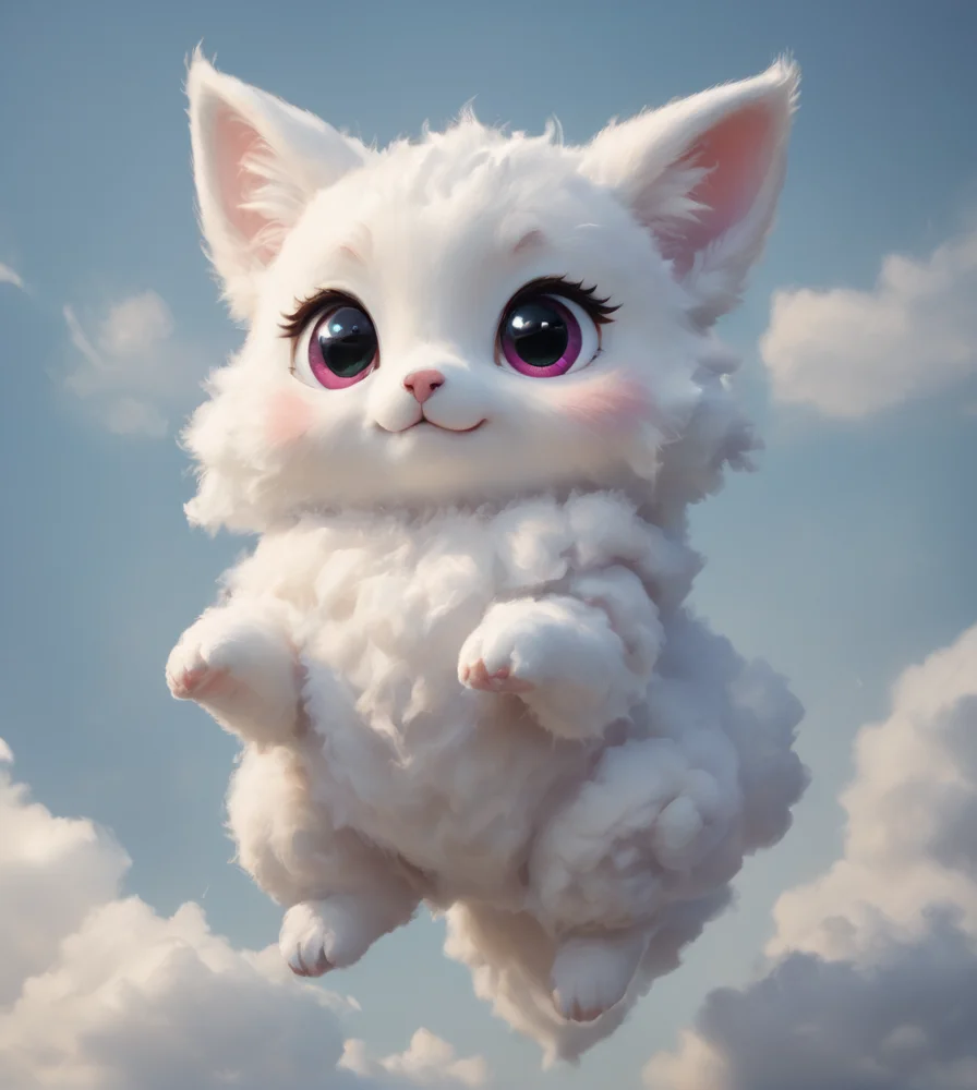 score_9, score_8_up, score_7_up, score_6_up, score_5_up, score_4_up,
<lora:airmode:0.8>,
airmode,1girl,solo,cloud clothes,fluffy,cute eyes,