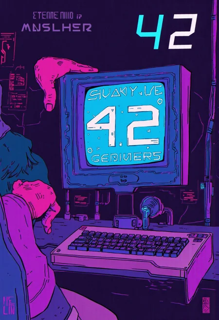 *Flow in the Name of Love*
*Channel_42* *中* *Broadcasting*
*Station_42* cyberpunk anime
The Commadore-64 my childhood friend, look how we've grown. Childhood memories of playing 'Seven Cities of Gold', 'Leaderboard', 'Pool of radiance', 'Pirates! Gold!' and so many others. I'm glad you're still part of my life. You may look different, and now we can connect to so many new friends. Here's to family, AI, and to all of you!
*CHEERS!*
*Shutting Down*
*Going Dark*
*Offline*