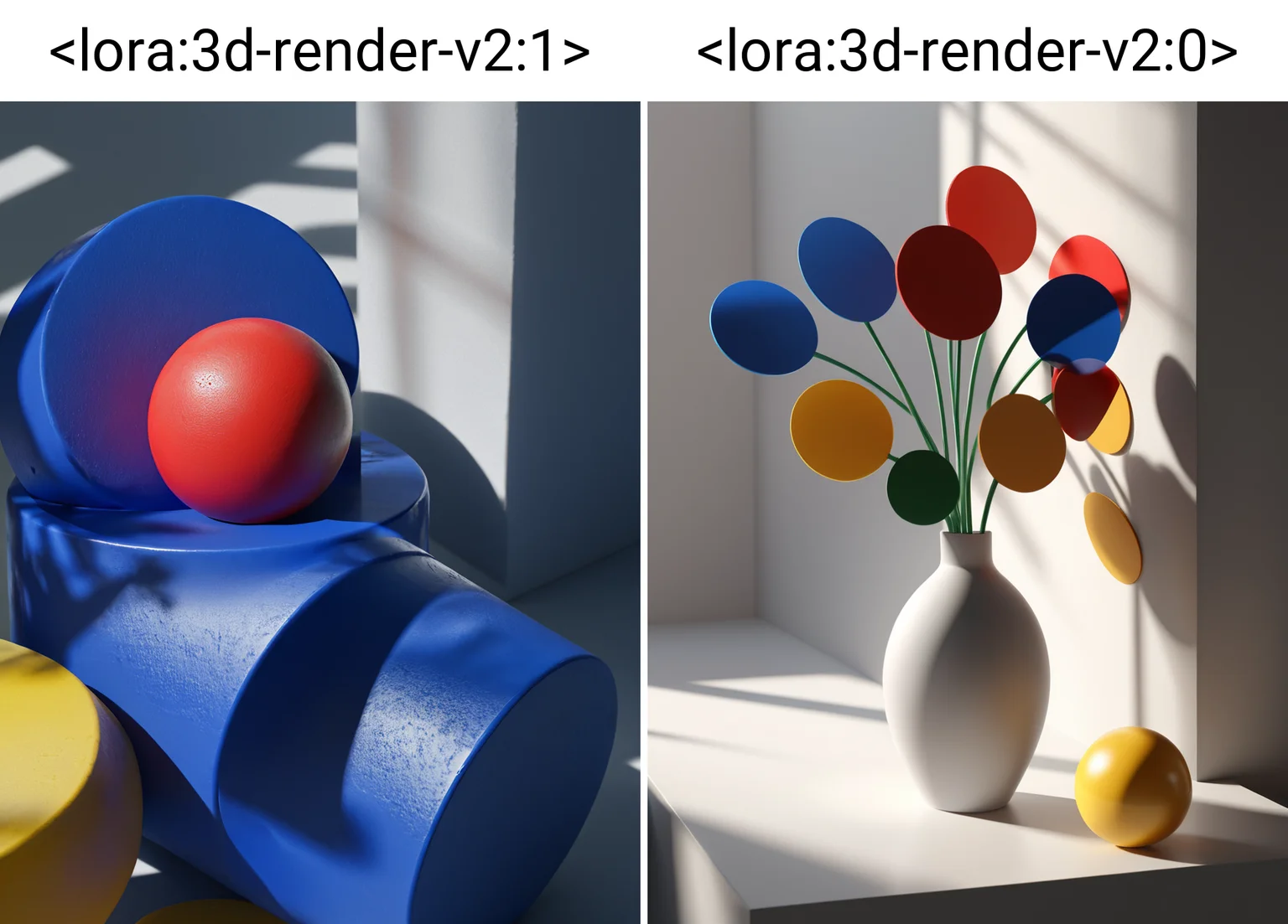 3d render, product render, beautiful composition, hard shadows, light bloom, primary colors, close up, hard surface modeling, cycles, depth of field <lora:3d-render-v2:1>