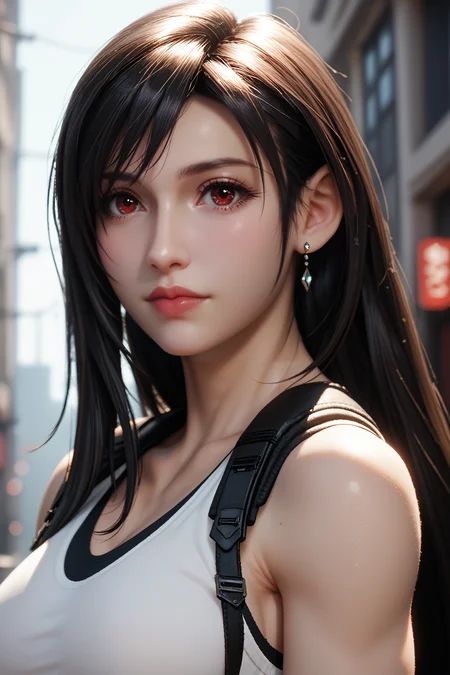 score_9, score_8_up, score_7_up,
<lora:FF7Tifa:0.8>
FF7Tifa, 1girl, black hair, red eyes, long hair, looking at viewer, portrait