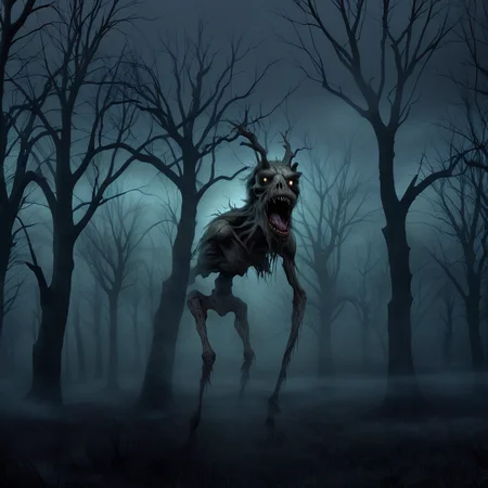Masterpiece,absurd resolution,8k,high resolution,
NightScapes,3am,creature,trees,bare tree,night,dark,fog,,horror (theme)
, <lora:NightScapes_XL:0.8>