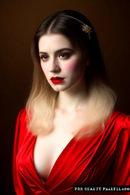 Romanian vampire girl, 23 years old, (beautiful:1.75), (very pale skin:1.35), (gothic makeup:0.99), (Red Lipstick:1), (anime:0.35), (oval face:0.25), (attractive), (elegant1.5), (night), (front view:1.25), (elegant), 10 minutes before the world will end, hyper-realistic, ultra-detailed, insanely detailed, 4k, realistic 8k, shot on portra 400, (back light), (anime:0.05), (style of Leonardo da Vinci:1.0), (masterpiece), (style of Sandro Botticelli:1), (style of Gil Elvgren:1)