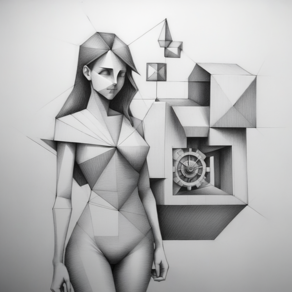 gformix geometric sketch girl and time machine
 <lora:gformix:0.8>