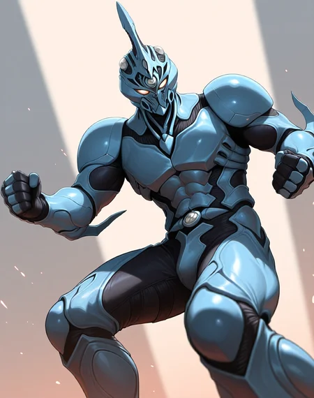 perfect depth of field shot, masterpiece, beautiful, sharp focus, crisp details,
<lora:Guyver_(Guyver)_(Illustrious)_(AD):1> Guyver, bioboosted armor,
exterior, science fiction, high science fiction, action anime style background,
dynamic action, dynamic perspective, dutch angle, bent knee, cowboy shot,
male focus, perfect proportions, abs, impressive physique, gradient style anime coloring, strong, handsome facial features, imposing presence, ((colored body, fighting scene, solo, ):1.5), hyper muscular,
EZRealPONYXL, zPDXL, Smooth Quality, lazynsfw,