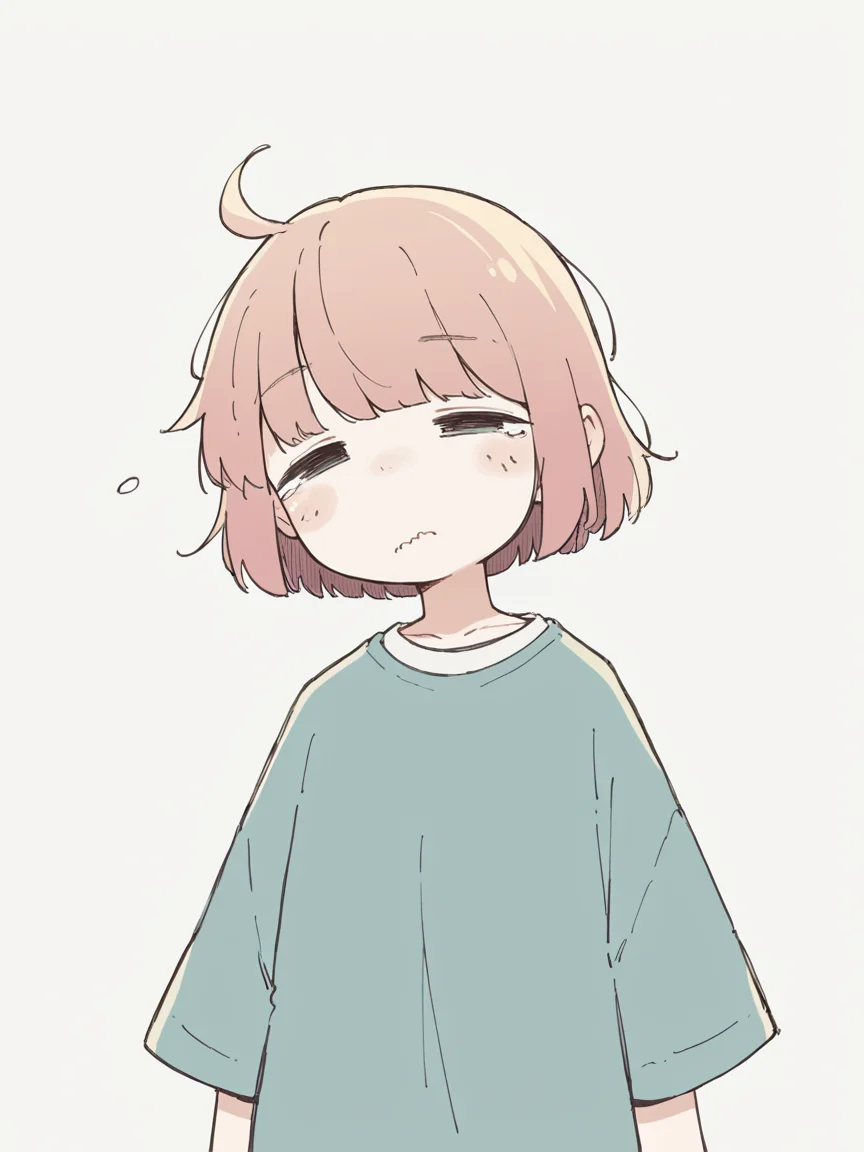 source_anime, score_9, score_8_up, score_7_up, score_6_up, score_5_up, <lora:4m00lXLP:1> 4m00l, 1girl, sleepy,