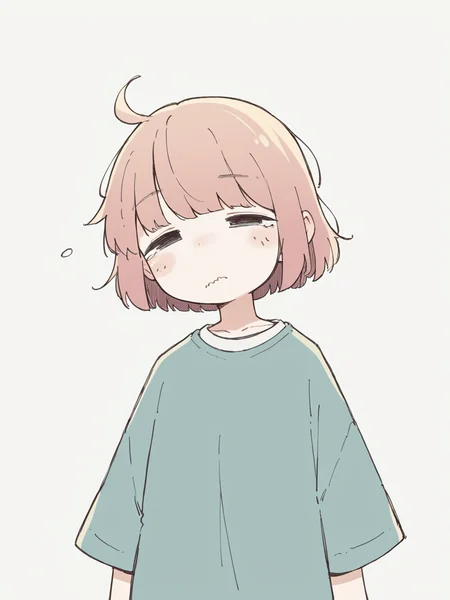 source_anime, score_9, score_8_up, score_7_up, score_6_up, score_5_up, <lora:4m00lXLP:1> 4m00l, 1girl, sleepy,