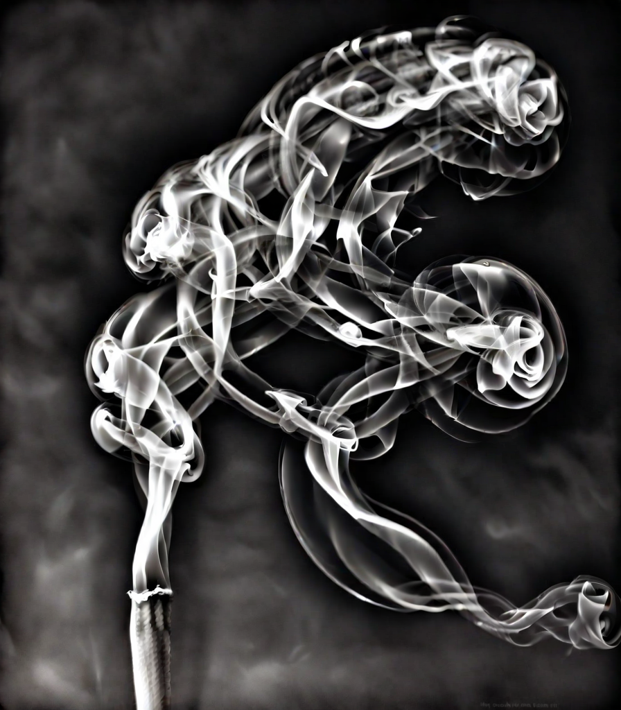 <lora:Smoke_XL:1> object in the form of smoke_xl