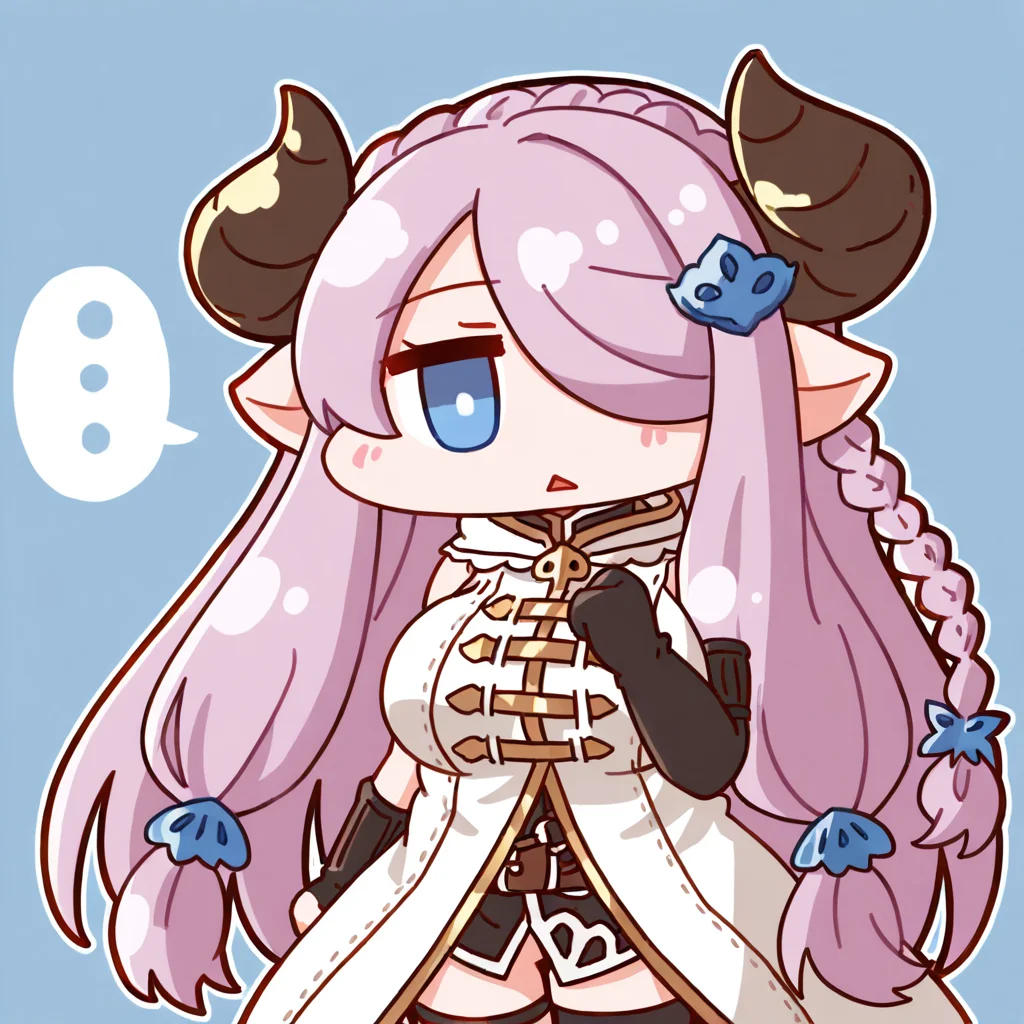 ,chibi,<lora:nineface-chibi-noob1-5:1>,
1girl,solo,narmaya \(granblue fantasy\),granblue fantasy,