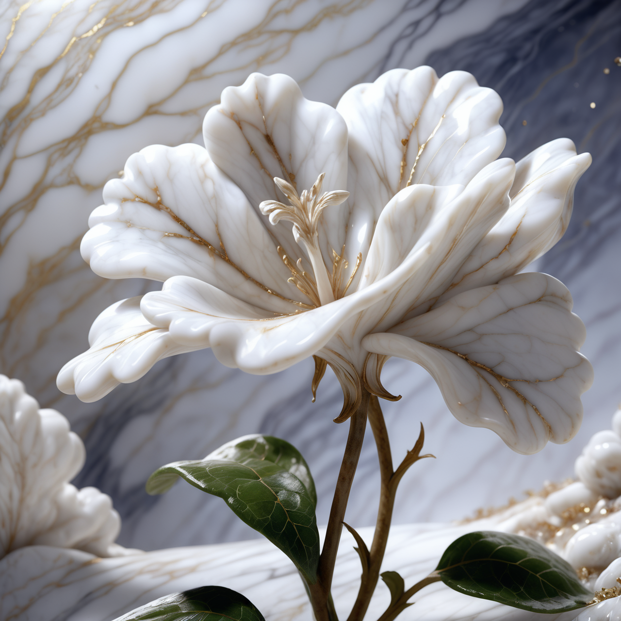 Jed-mrbl, <lora:MarbleStyle-000007:1>, Drawing, desolate flower field, stocky Israeli Bishop (Barbarella:1.2) , Geass, shallow depth of field, atmospheric perspective, Velvia, natural skin texture, wallpaper, unreal engine, 2d, magical atmosphere, cinematic perfect intricate stunning fine detail, enhanced quality, vivid colors, ambient light, cool colors, artistic